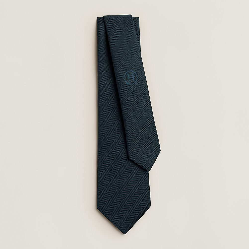 Unie Chevrons tie - Red | Hermès USA